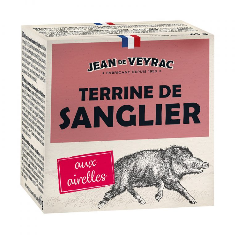 Jean de Veyrac Pork Terrine with Mushrooms 65g