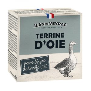 Jean de Veyrac Goose Terrine with Pear and Truffle Juice 65g