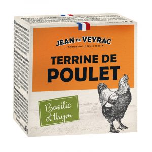 Jean de Veyrac Chicken Terrine with Basil and Thyme 65g