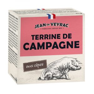 Jean de Veyrac Pork Terrine with Mushrooms 65g