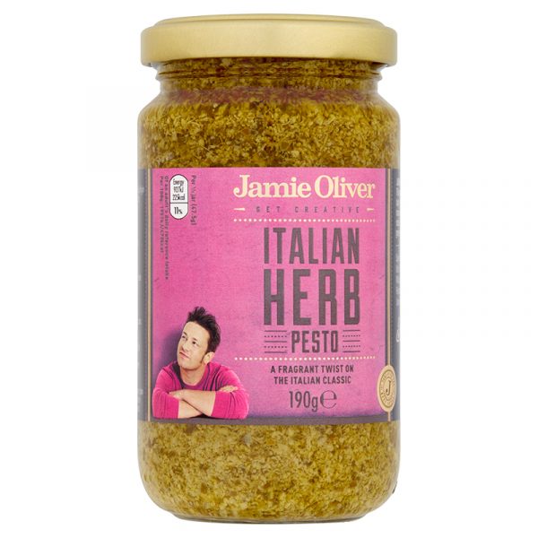 Pesto com Ervas Italianas Jamie Oliver 190g