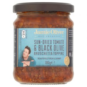 Bruschetta de Tomate e Azeitona Preta Jamie Oliver 180g