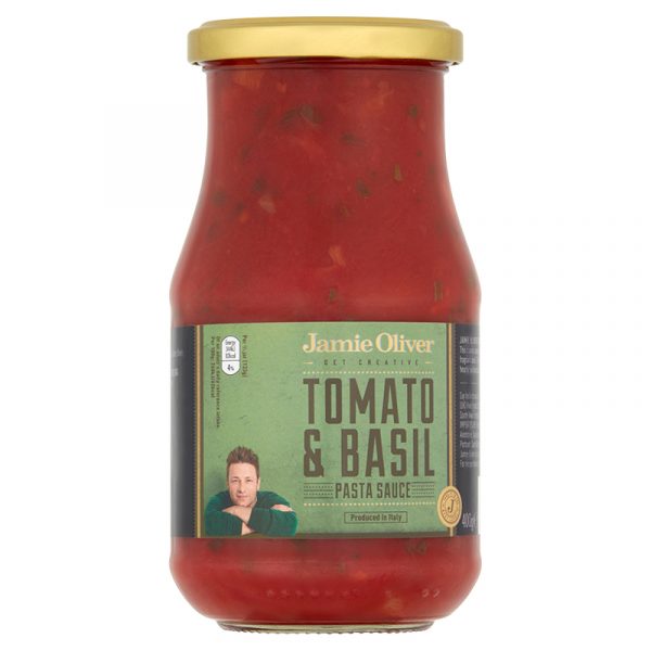 Molho para Massa com Tomate e Manjericão Jamie Oliver 400g