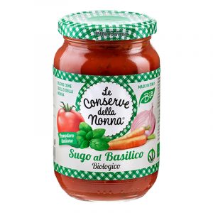 Le Conserve della Nonna Organic Tomato and Basil Sauce 350g