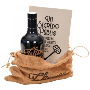 Talisman Special Gift Set with Organic Extra Virgin Olive Oil and Book in Burlap Bag 500ml