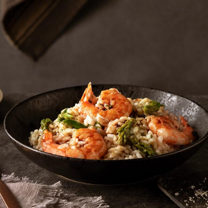 Asparagus and Prawn Risotto