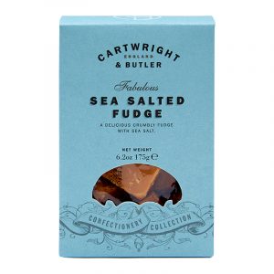 Cartwright & Butler Sea Salted Fudge in carton 175g