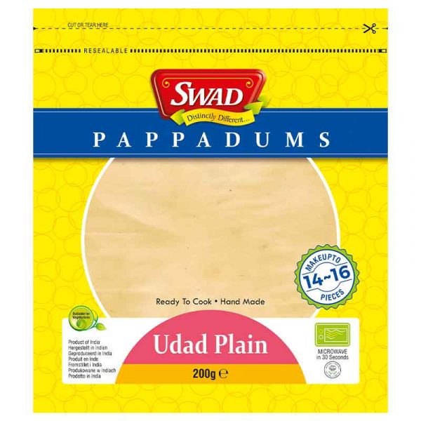 Pappadums Simples Swad 200g