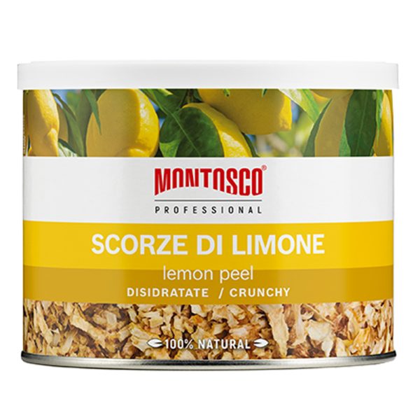 Montosco Dried and Crushed Lemon Peel in Tube 110g