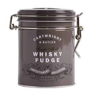 Cartwright & Butler Whisky fudge in Tin 175g