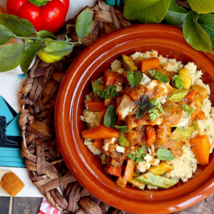 Couscous with Smoked Sardines