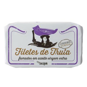 Filetes Truta Fumada em Azeite Virgem Extra bySocilink 90g