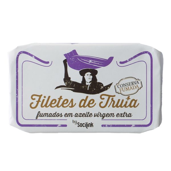 Filetes Truta Fumada em Azeite Virgem Extra bySocilink 90g