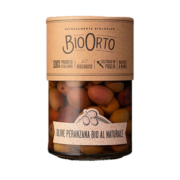BioOrto Organic Olives Peranzana 350g