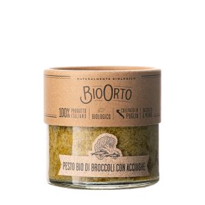 Pesto de Brócolos com Anchovas Biológico BioOrto 180g