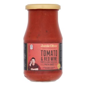 Jamie Oliver Tomato and Italian Red Wine Montepulciano D'Abruzzo Pasta Sauce 400g
