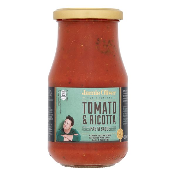 Jamie Oliver Tomato and Ricotta Cheese Pasta Sauce 400g