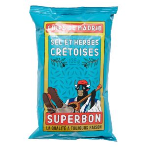 Superbon Cretan Herbs Potato Crisps 135g