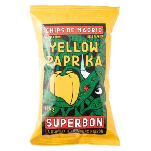 Superbon Yellow Paprika Potato Crisps 135g