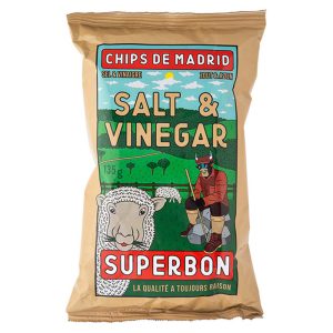 Superbon Salt & Vinegar Potato Crisps 135g