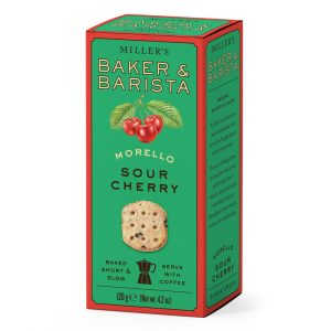 Biscoitos de Ginja Millers Baker & Barista Artisan Biscuits 120g