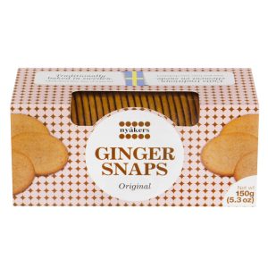 Biscoitos Gingersnaps Originais Nyåkers 150g