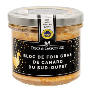 Ducs de Gascogne Block of Duck Foie Gras 90g