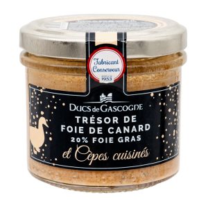 Ducs de Gascogne Duck Foie Gras "Trésor" with Porcini Mushrooms 90g