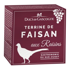 Ducs de Gascogne Pheasant Terrine with Grapes 65g