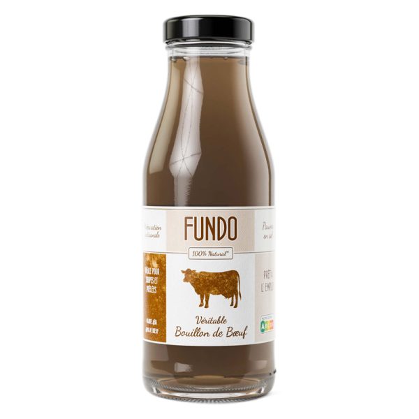 Fundo Ready to Drink Beef Broth 465ml