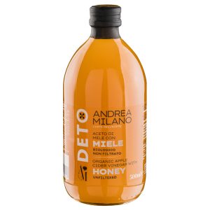 Andrea Milano Deto Cider Vinegar with Honey Unfiltered Vinegar   500ml