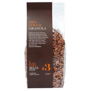 Granola #3 Cacau Biológica I Just Love Breakfast 250g