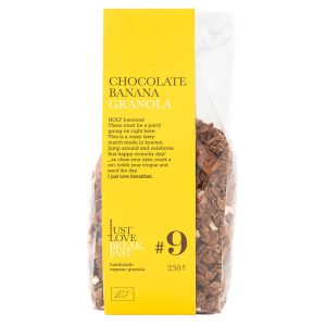 Granola #9 Chocolate e Banana Biológica I Just Love Breakfast 250g