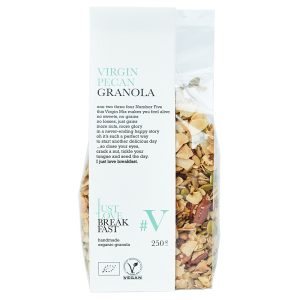 I Just Love Breakfast V# Organic Virgin Pecan Granola 250g