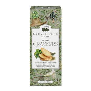 Lady Joseph Aromatic Herbs & Olive Oil Crackers 100g