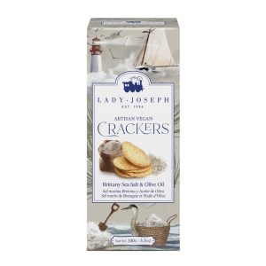 Crackers de Sal de Guérande e Azeite Lady Joseph 100g