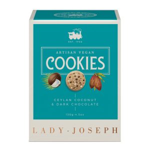 Bolachas de Coco e Chocolate Preto Lady Joseph 130g