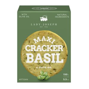 Lady Joseph Basil & Olive Oil Maxi Crackers 150g
