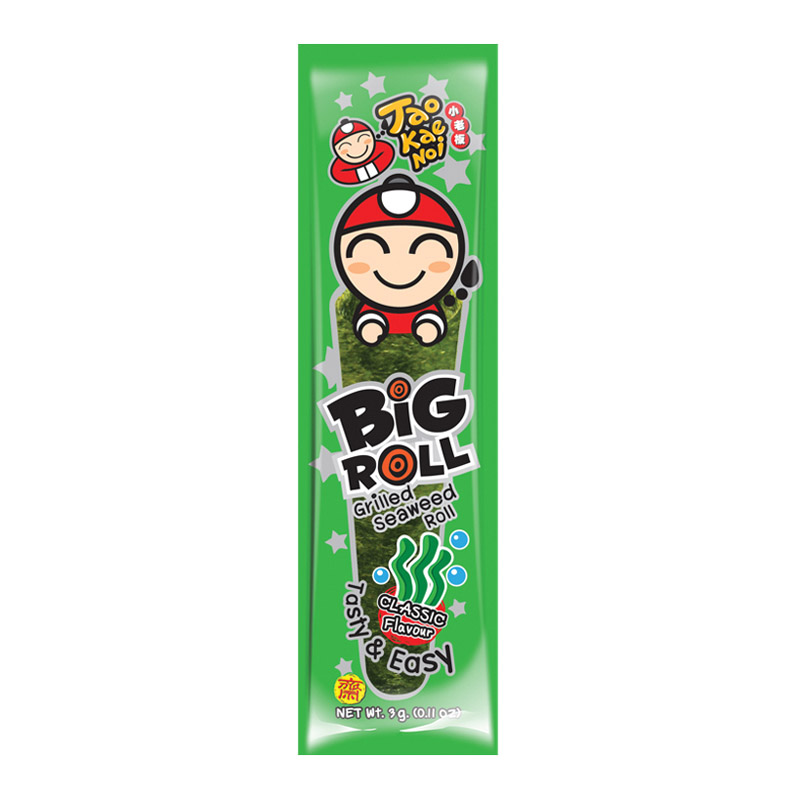 Big Roll de Alga Original Taokaenoi 3g Big Roll de Alga Original Taokaenoi 3g
