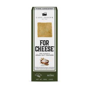 Crackers com Centeio e Sal de Añana For Cheese Lady Joseph 130g