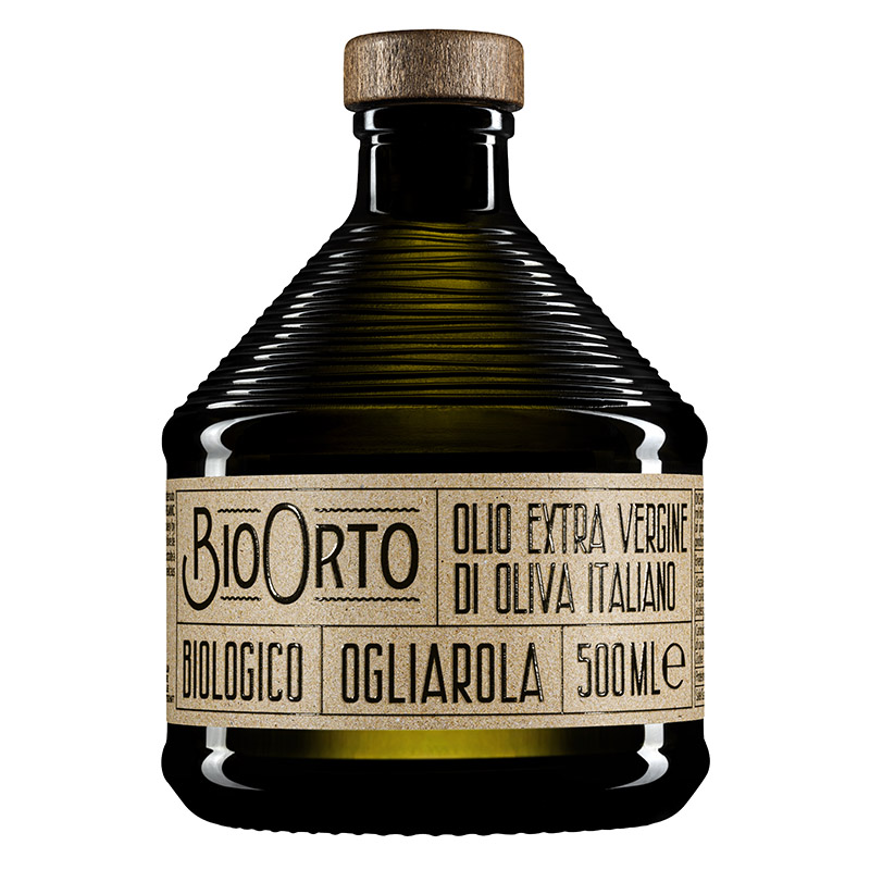 Azeite Virgem Extra Monovarietal Ogliarola Biológico BioOrto 500ml