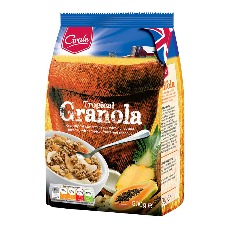 Grain Tropical Granola 500g