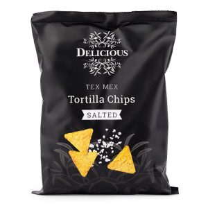 Delicious Tex Mex Salted Tortilla Chips 150g