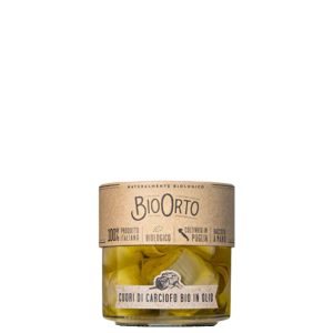 BioOrto Organic Whole Artichoke Hearts 175g