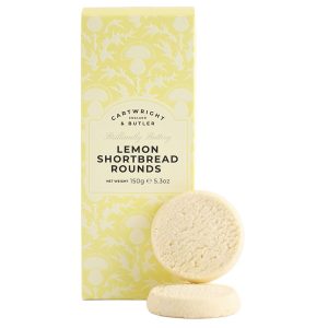 Cartwright & Butler Lemon Shortbread Rounds in Carton 150g