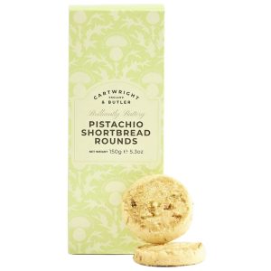 Cartwright & Butler Pistachio Shortbread Rounds in Carton 150g
