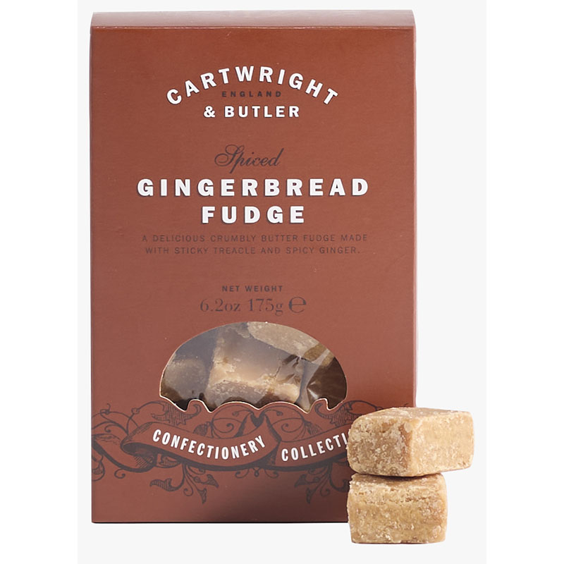 Cartwright & Butler Gingerbread Fudge in carton 175g