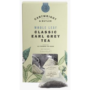 Cartwright & Butler Earl Grey Carton Whole Leaf Tea Bags 45g