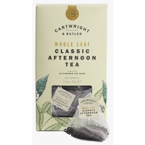 Cartwright & Butler Afternoon Carton Whole Leaf Tea Bags 30g