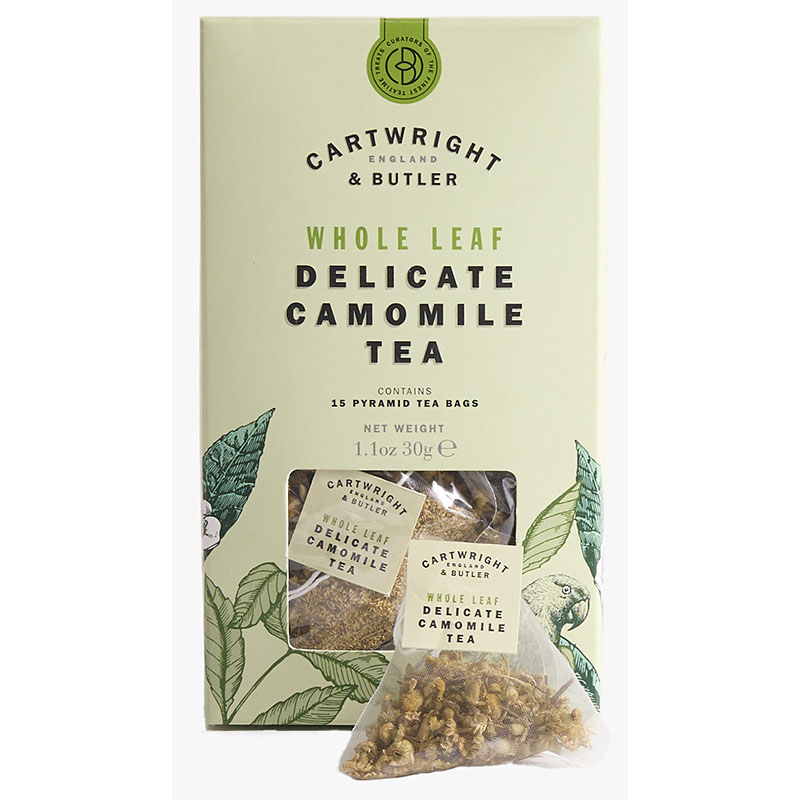 Cartwright & Butler Camomile Carton Whole Leaf Tea Bags 30g